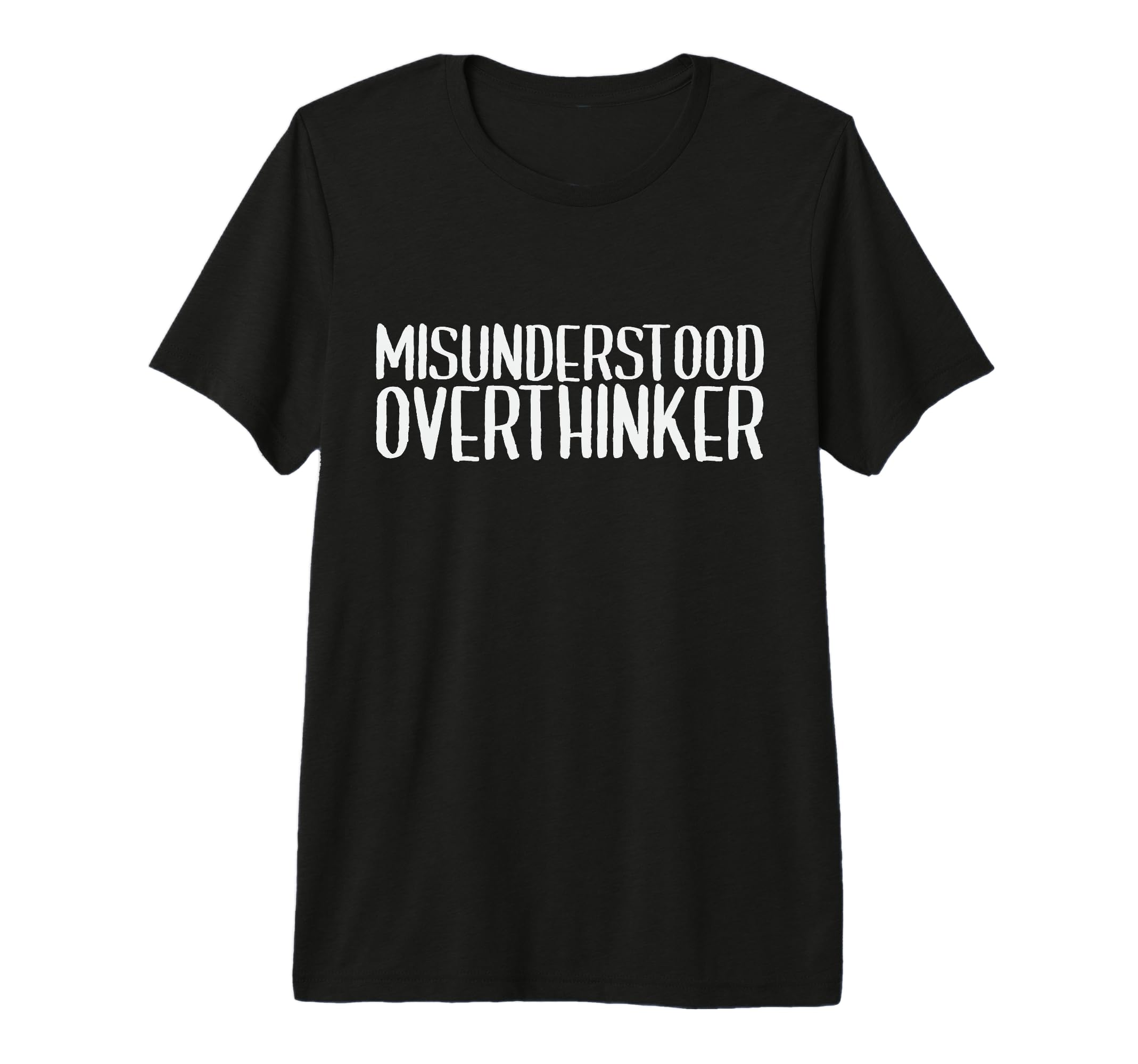 Misunderstood Overthinker Funny T-Shirt - Custom Art Print for Adults - T-Shirt, Sweatshirt, Hoodie
