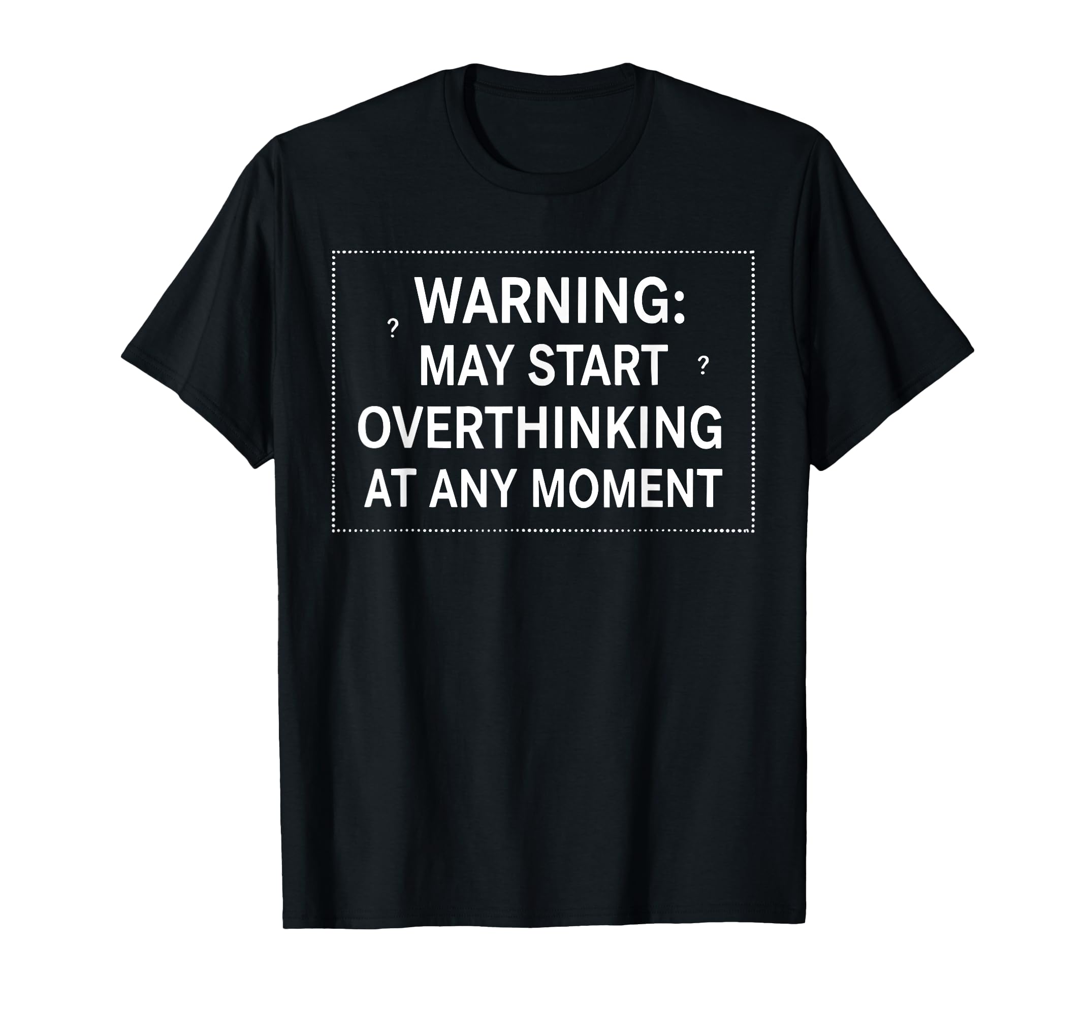 Sarcastic Introvert Warning May Start T-Shirt - Graphic Print for Adults - T-Shirt, Sweatshirt, Hoodie