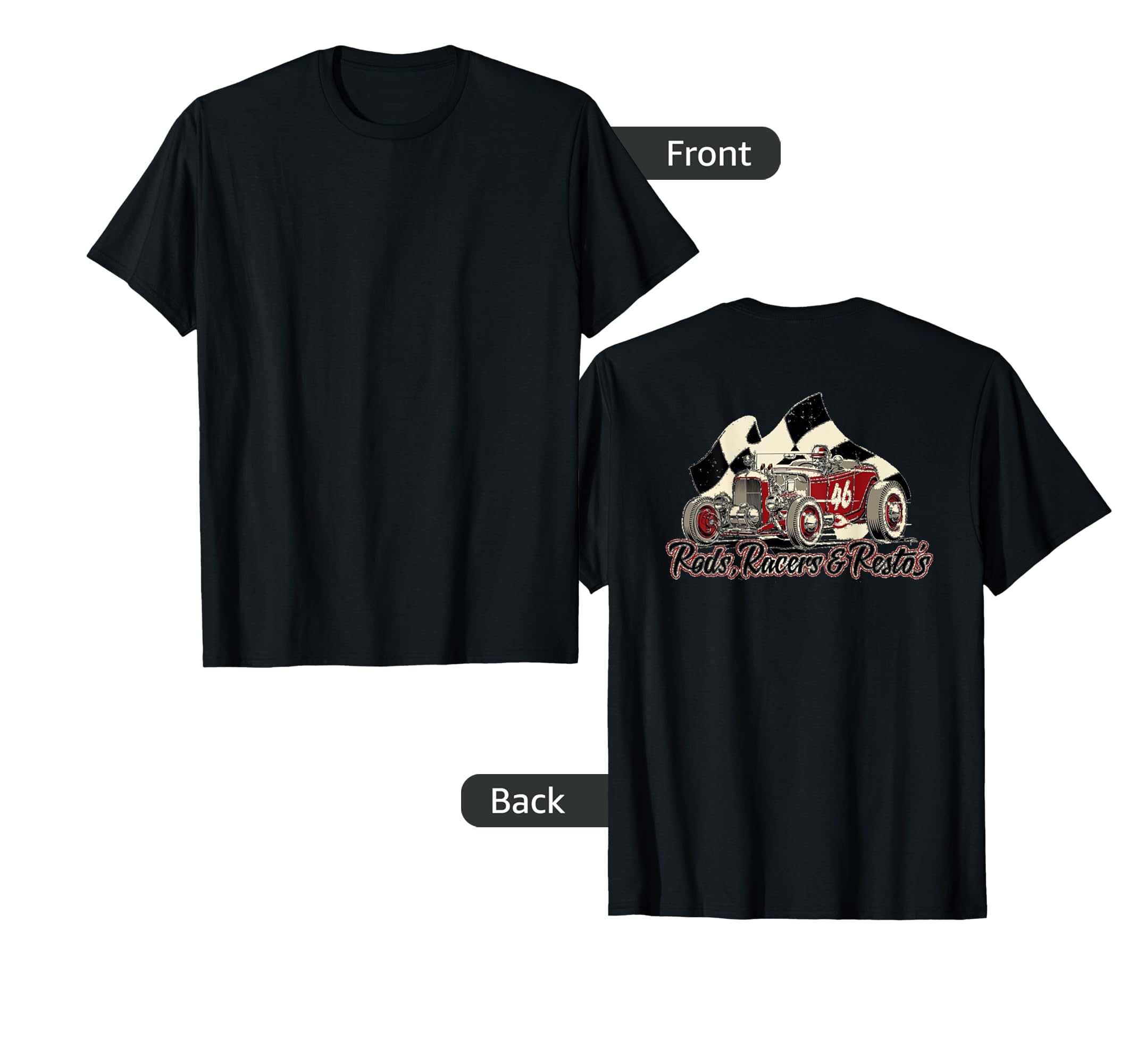 Rods Racers Resto T-Shirt - Unique Graphic Men Women - T-Shirt, Sweatshirt, Hoodie