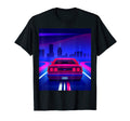 Vaporwave Aesthetic Car Skyscraper T-Shirt - Aesthetic Graphic Men Women - T-Shirt, Sweatshirt, Hoodie