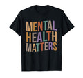 Mental Health Matters Mental Awareness Month T-Shirt - Graphic Print Unisex - T-Shirt, Sweatshirt, Hoodie