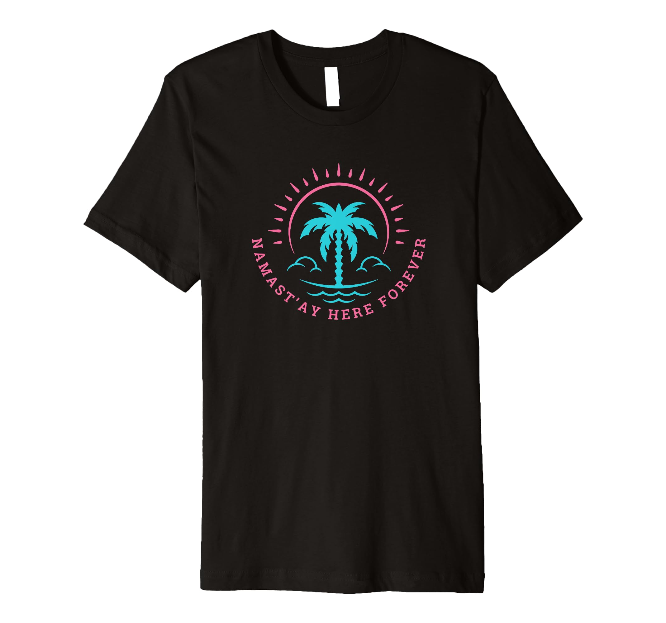 Mental Health Yoga Namastay Here T-Shirt - Unique Graphic for Adults - T-Shirt, Sweatshirt, Hoodie