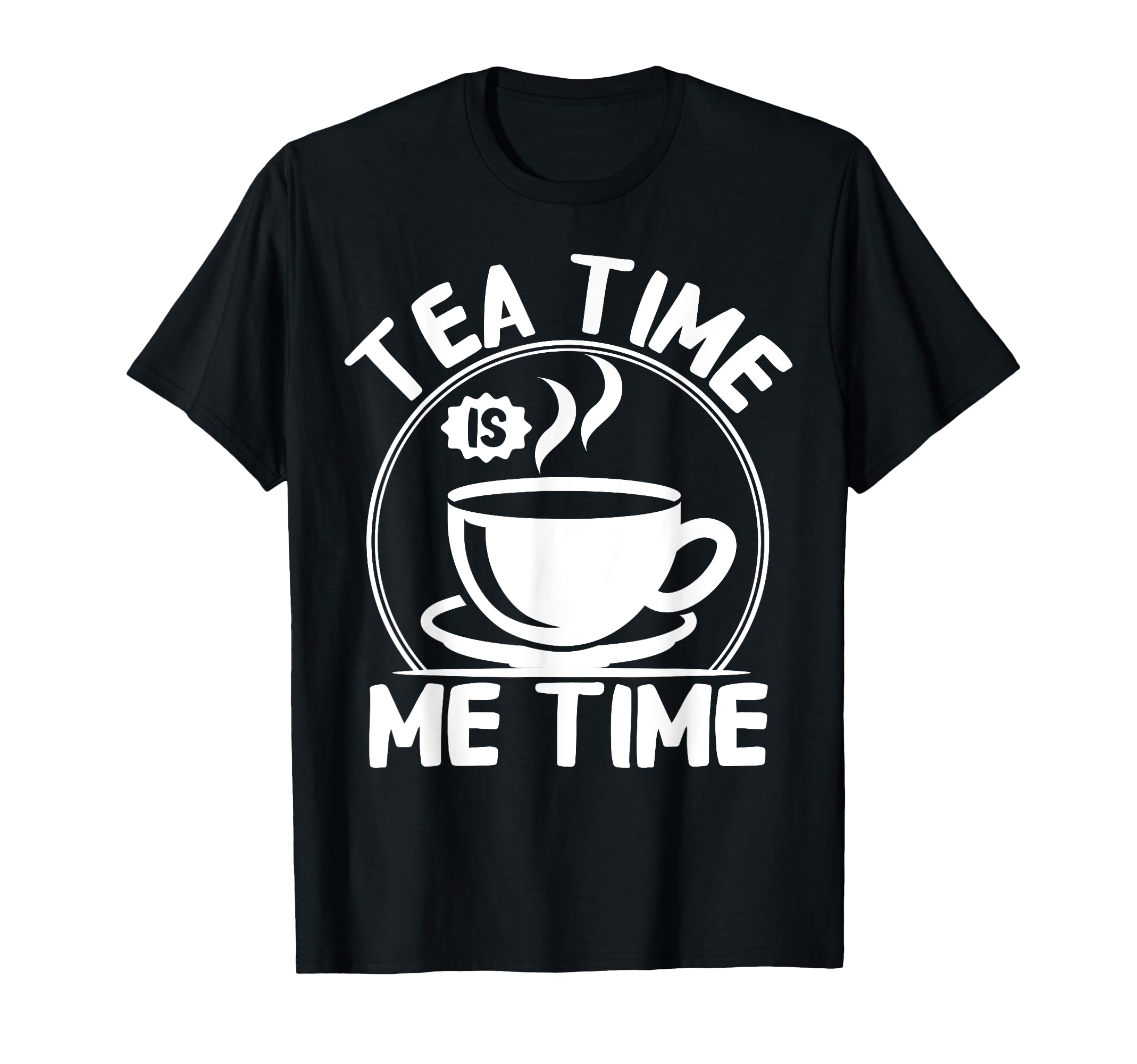 Tea Time Artwork Mindfulness Fans T-Shirt - Minimalist Print for Adults - T-Shirt, Sweatshirt, Hoodie