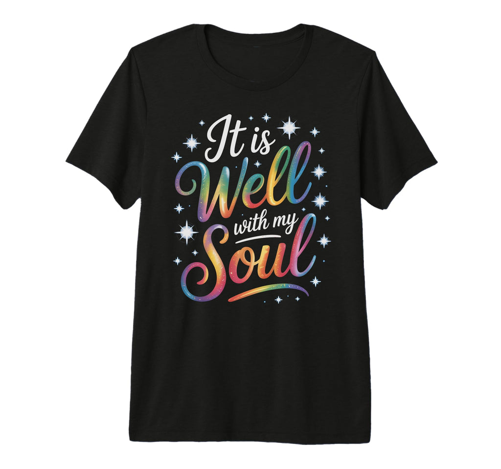 Well My Soul Mental Health Therapy Wellness T-Shirt - Graphic Print Unisex - T-Shirt, Sweatshirt, Hoodie