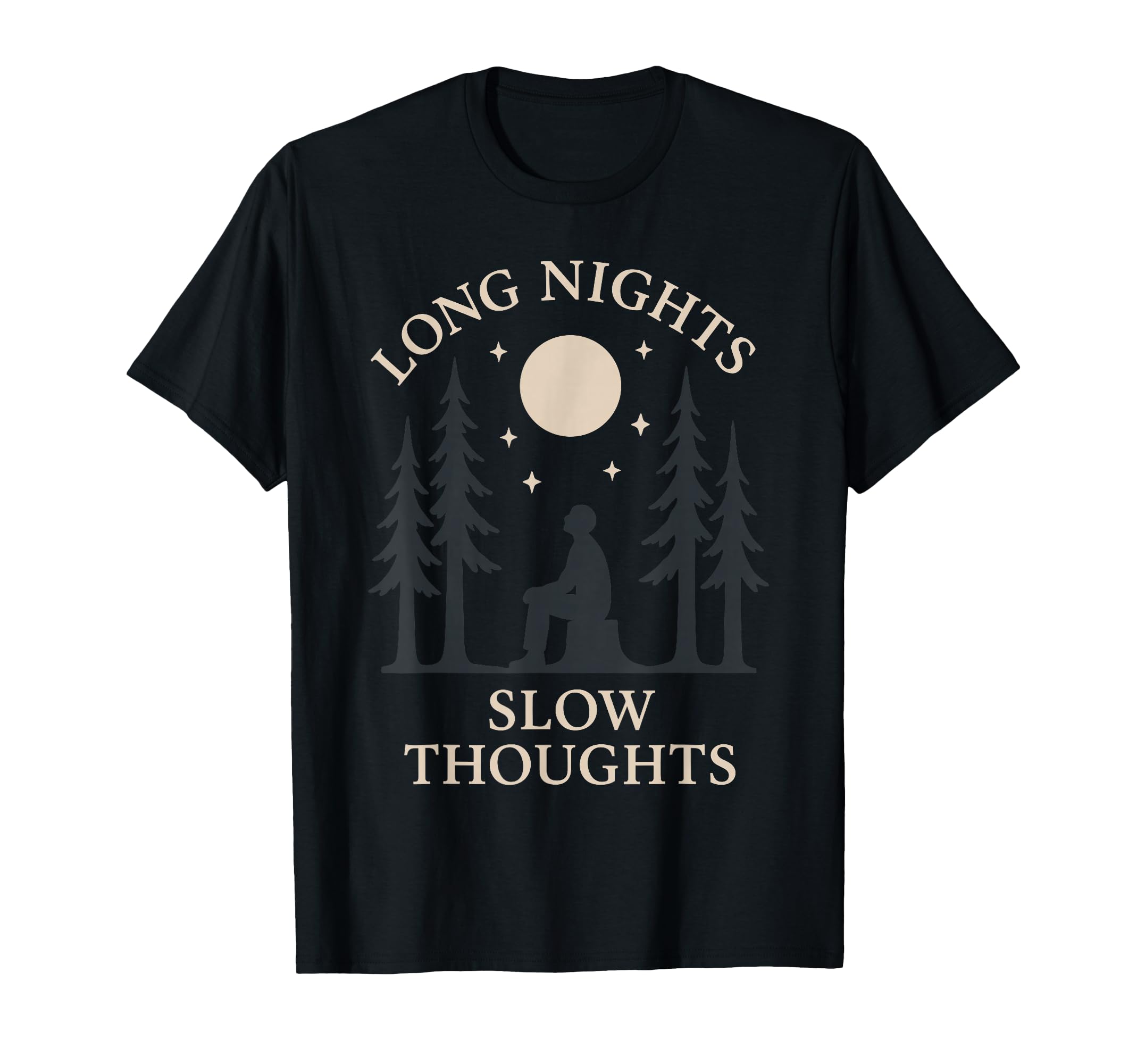 Forest Walk Overthinker Mental Reset Gift T-Shirt - Novelty Apparel Unisex - T-Shirt, Sweatshirt, Hoodie