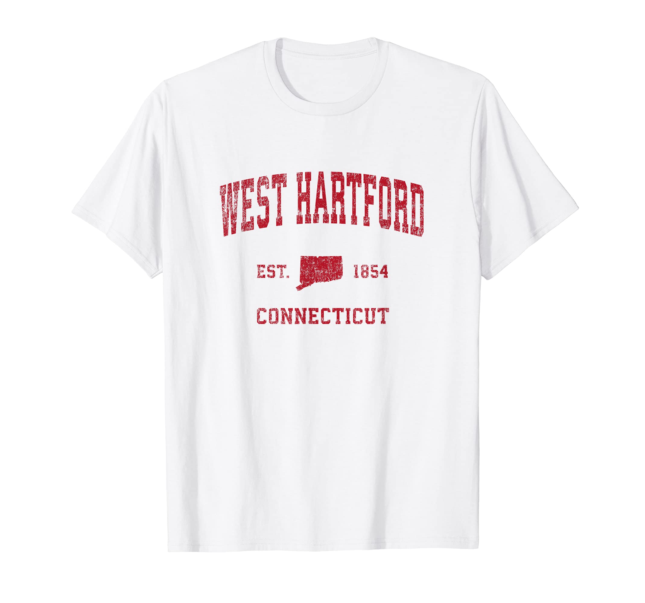 West Hartford Connecticut Ct T-Shirt - Casual Everyday Wear for Adults - T-Shirt, Sweatshirt, Hoodie