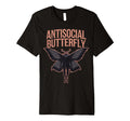 Cryptid Cryptozoology Mothman Introvert Sweatshirt - Graphic Print Unisex - T-Shirt, Sweatshirt, Hoodie