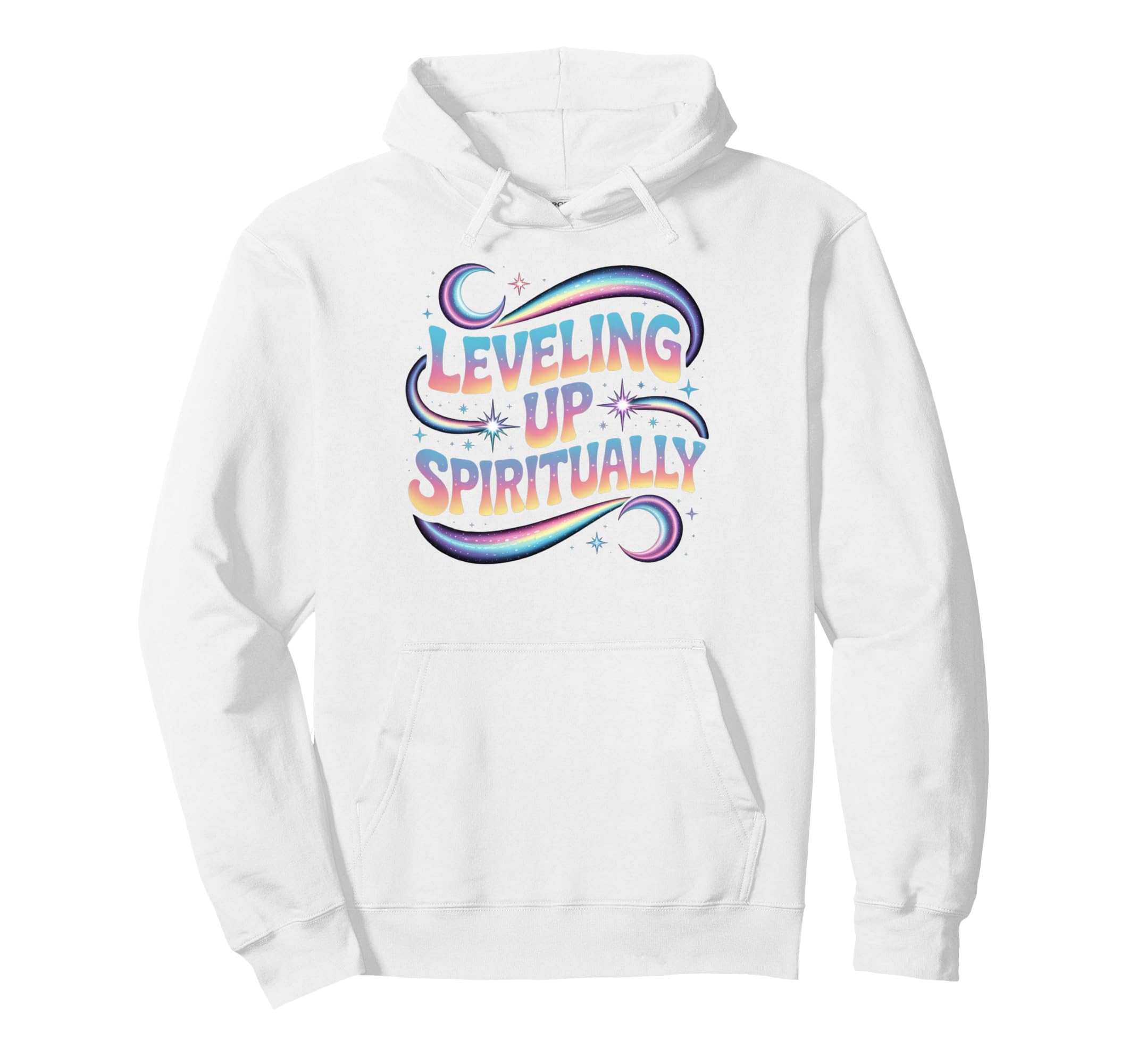 Leveling Up Spiritually Mindfulness Hoodie - Novelty Apparel Men Women - T-Shirt, Sweatshirt, Hoodie