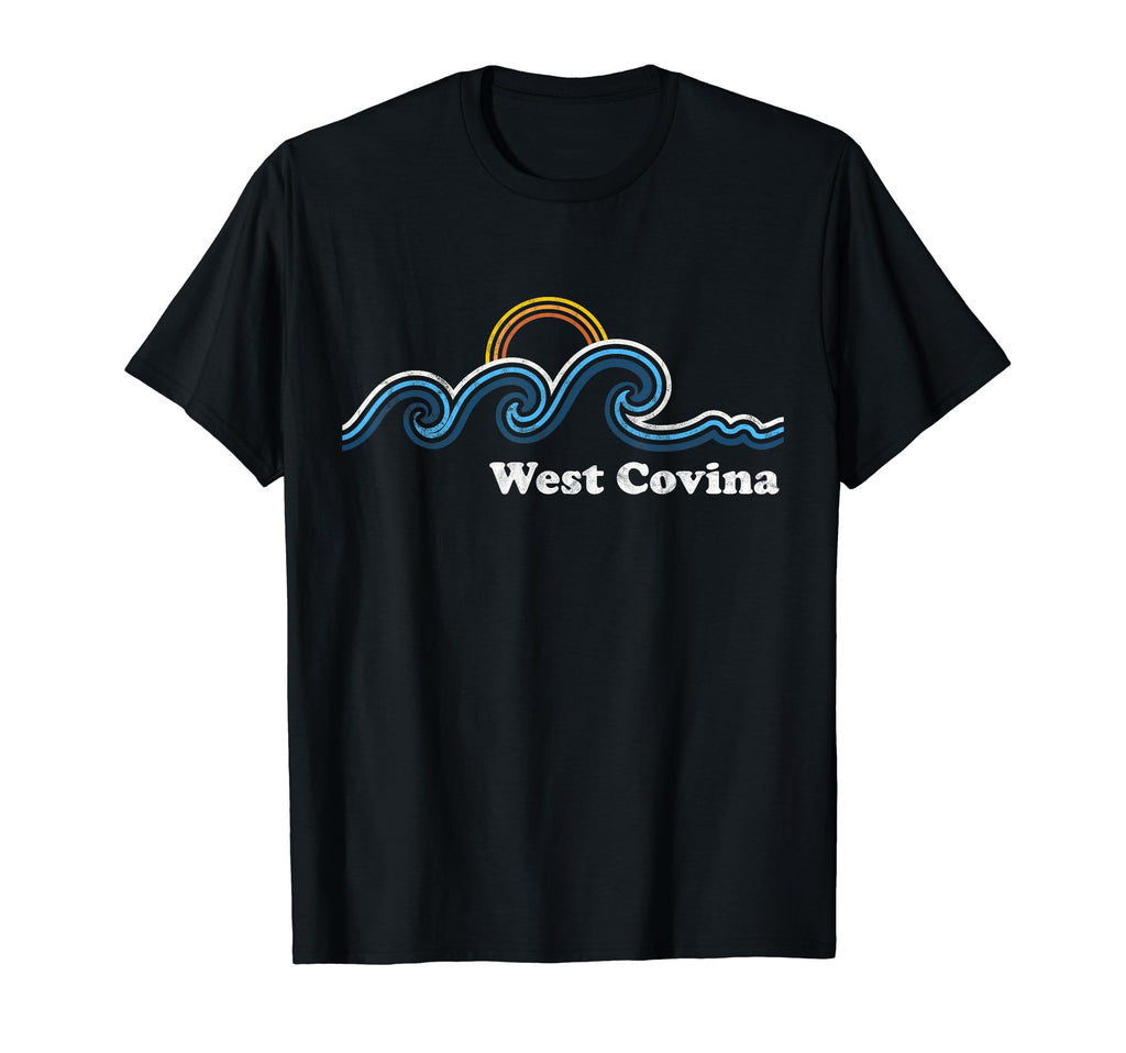 West Covina California Ca Beach Surf T-Shirt - Streetwear Style for Adults - T-Shirt, Sweatshirt, Hoodie