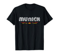 Munich Germany 70S 80S Type T-Shirt - Casual Everyday Wear Men Women - T-Shirt, Sweatshirt, Hoodie
