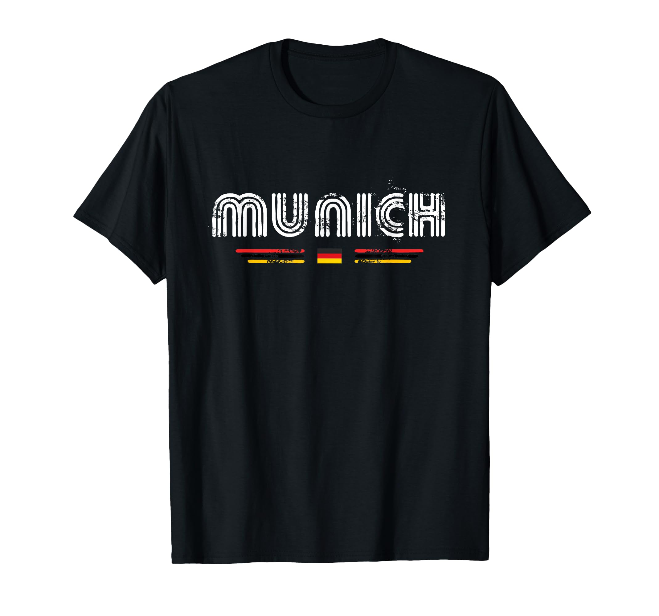 Munich Germany 70S 80S Type T-Shirt - Casual Everyday Wear Men Women - T-Shirt, Sweatshirt, Hoodie