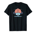 Brain Weightlifting Mental Health T-Shirt - Custom Art Print for Adults - T-Shirt, Sweatshirt, Hoodie
