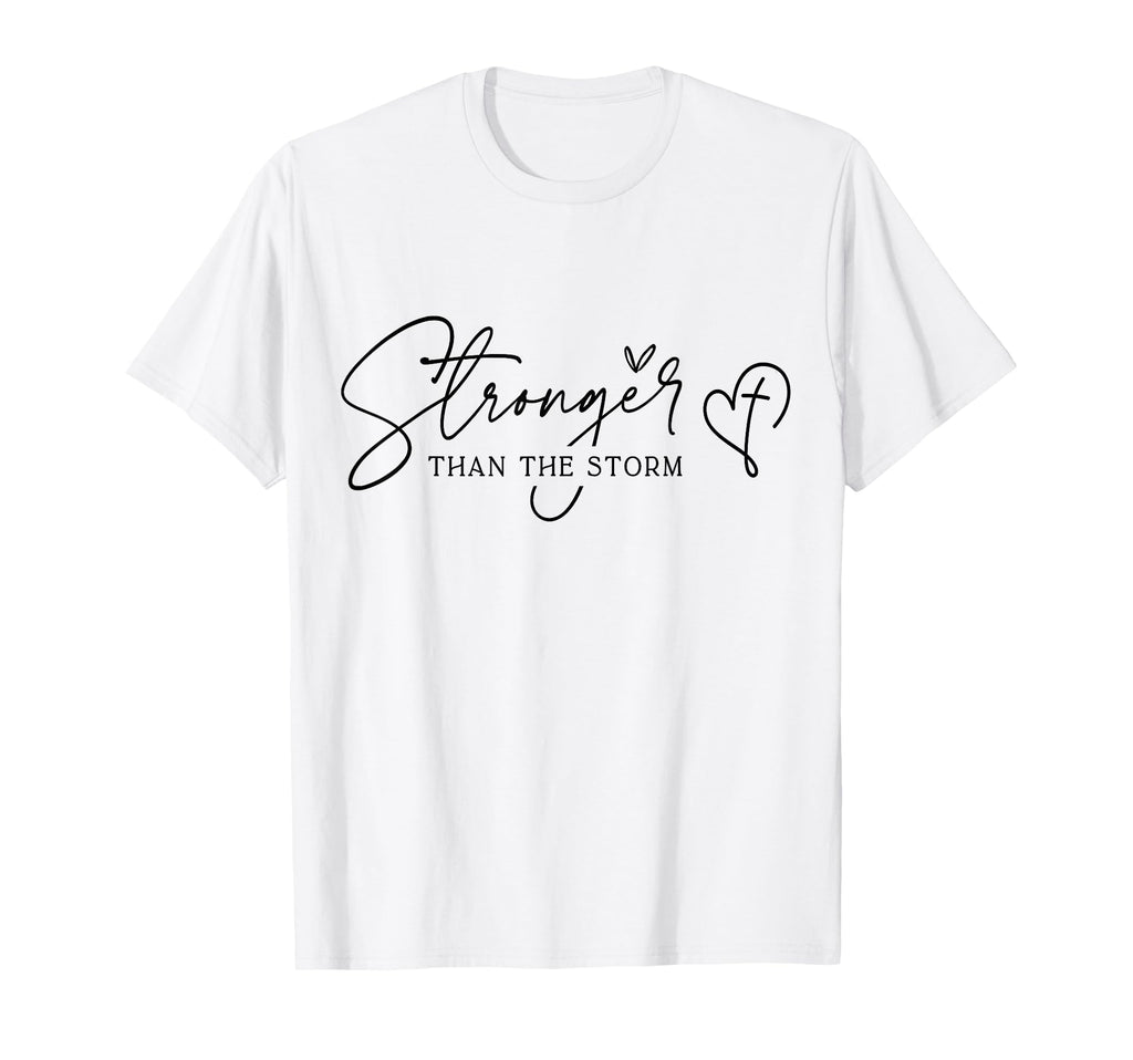 You Are Stronger Than Storm Boho T-Shirt - Minimalist Print for Adults - T-Shirt, Sweatshirt, Hoodie