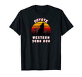 Coyote Western Song Dog Sunset T-Shirt - Aesthetic Graphic Men Women - T-Shirt, Sweatshirt, Hoodie