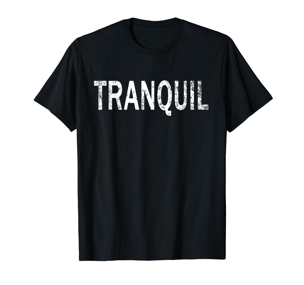 Tranquil Distressed Mindfulness T-Shirt - Casual Everyday Wear for Adults - T-Shirt, Sweatshirt, Hoodie