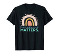 Teacher Mental Health Awareness T-Shirt - Minimalist Print Men Women - T-Shirt, Sweatshirt, Hoodie