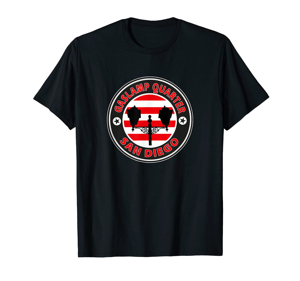 Gaslamp Quarter San Diego California T-Shirt - Minimalist Print Men Women - T-Shirt, Sweatshirt, Hoodie