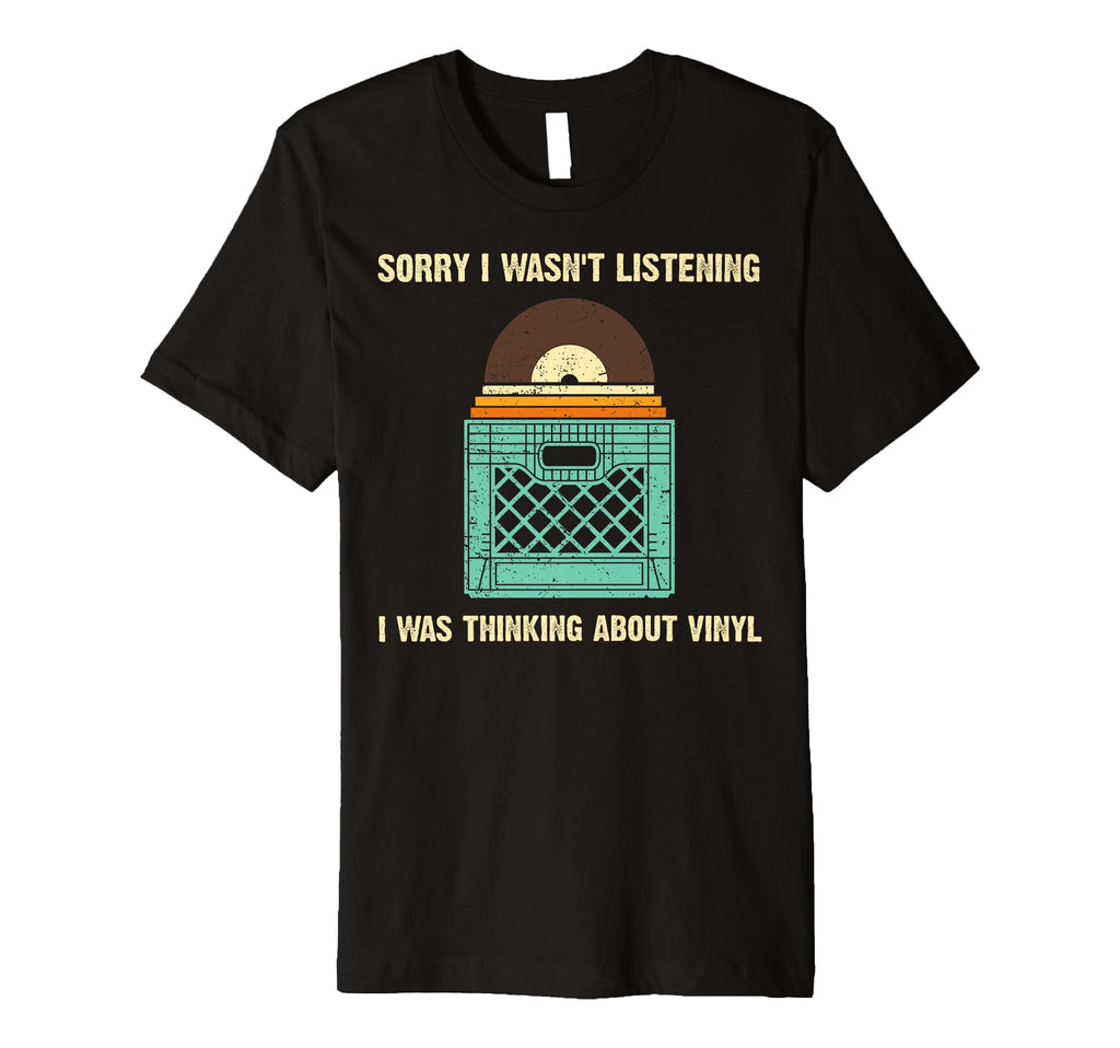 Vinyl Dj Vinyl Record Lovers Music T-Shirt - Custom Art Print for Adults - T-Shirt, Sweatshirt, Hoodie