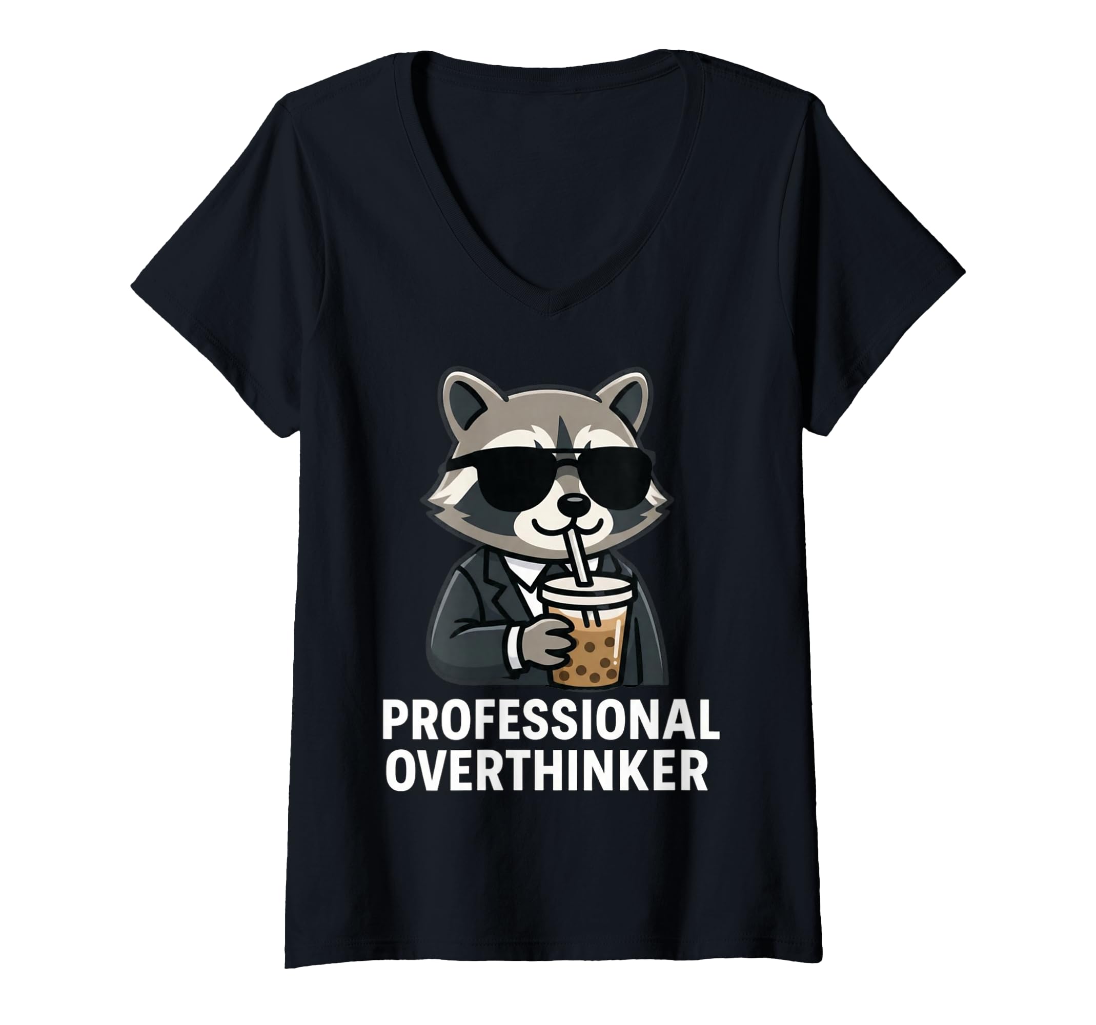 Womens Funny Professional Overthinker T-Shirt - Aesthetic Graphic Unisex - T-Shirt, Sweatshirt, Hoodie