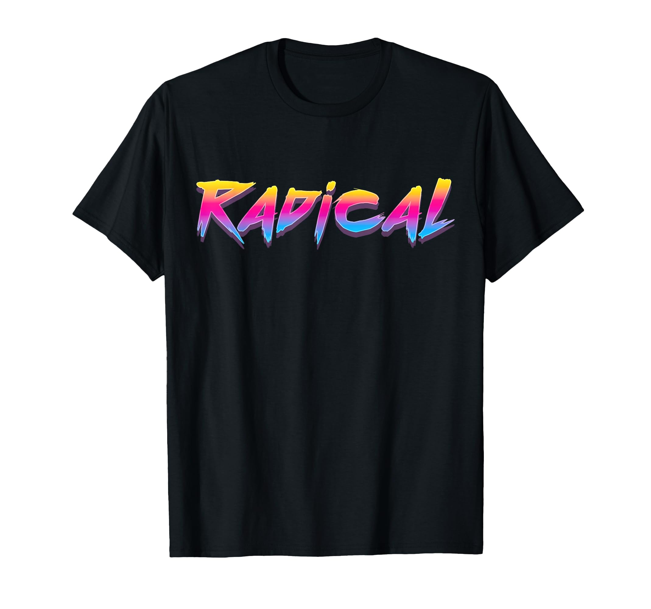 Radical 80S 90S Outrun Synthwave T-Shirt - Aesthetic Graphic Unisex - T-Shirt, Sweatshirt, Hoodie