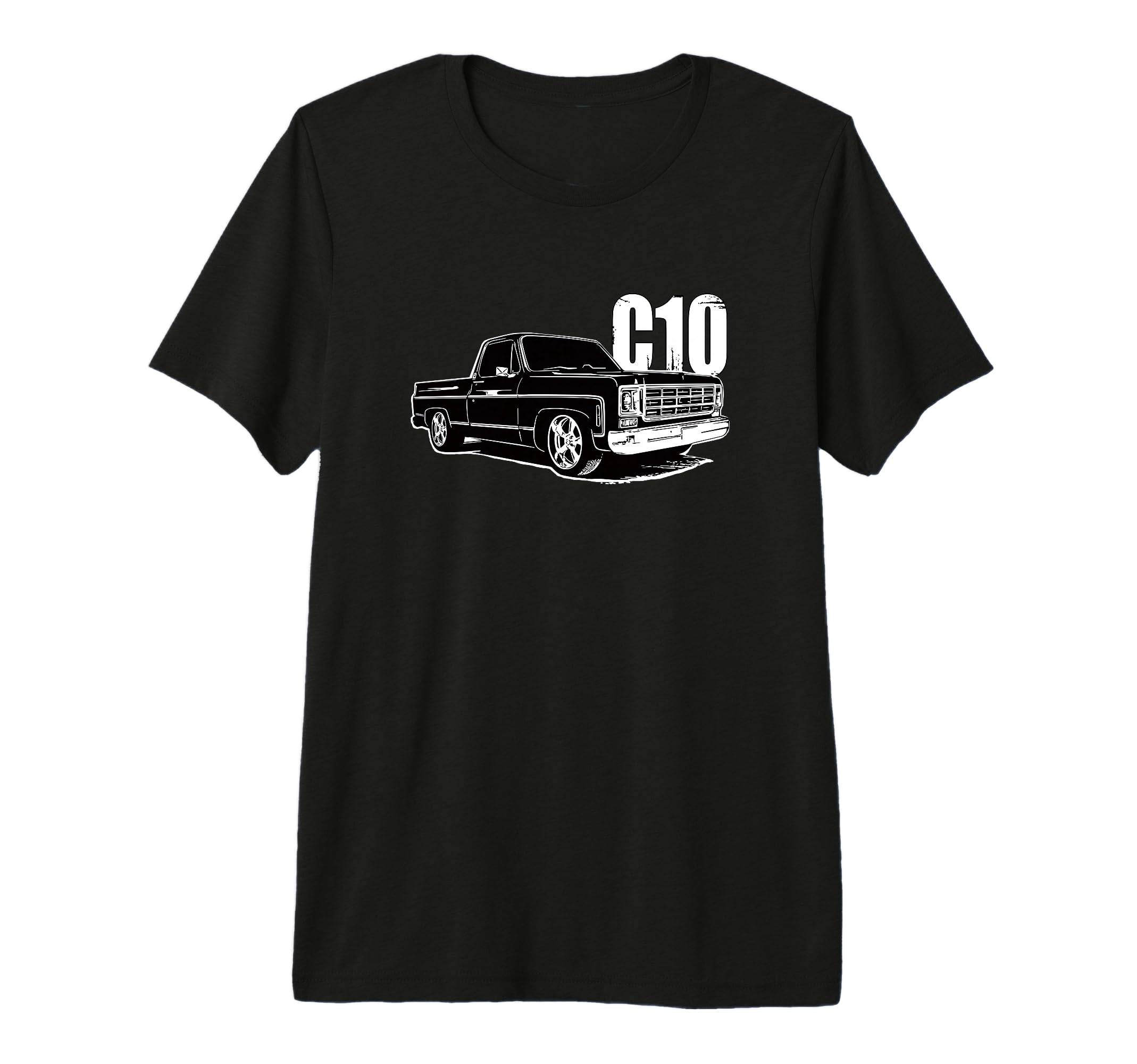 C 10 Square Body Lowered Truck Or T-Shirt - Fun Novelty Design Men Women - T-Shirt, Sweatshirt, Hoodie