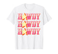 White Howdy Rodeo Western Country T-Shirt - Custom Art Print for Adults - T-Shirt, Sweatshirt, Hoodie