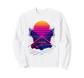 80S Synthwave Sweatshirt - Graphic Print Men Women - T-Shirt, Sweatshirt, Hoodie