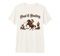 Distressed Grunge Wild Desert Cowboy 70S T-Shirt - Trendy Graphic Unisex - T-Shirt, Sweatshirt, Hoodie