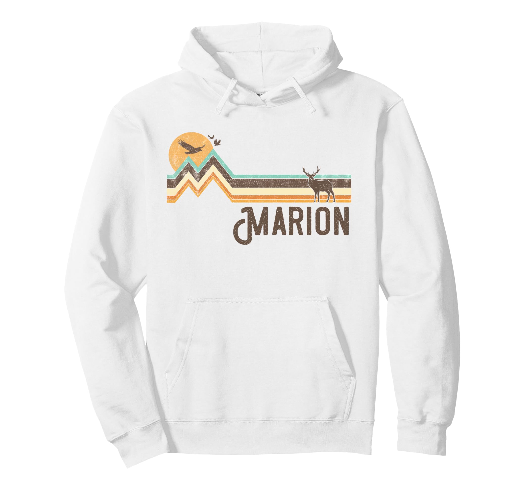 Marion 70S 80S Nature Hoodie - Aesthetic Graphic for Adults - T-Shirt, Sweatshirt, Hoodie