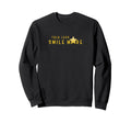 Talk Less Smile More Sweatshirt - Fun Novelty Design Unisex - T-Shirt, Sweatshirt, Hoodie
