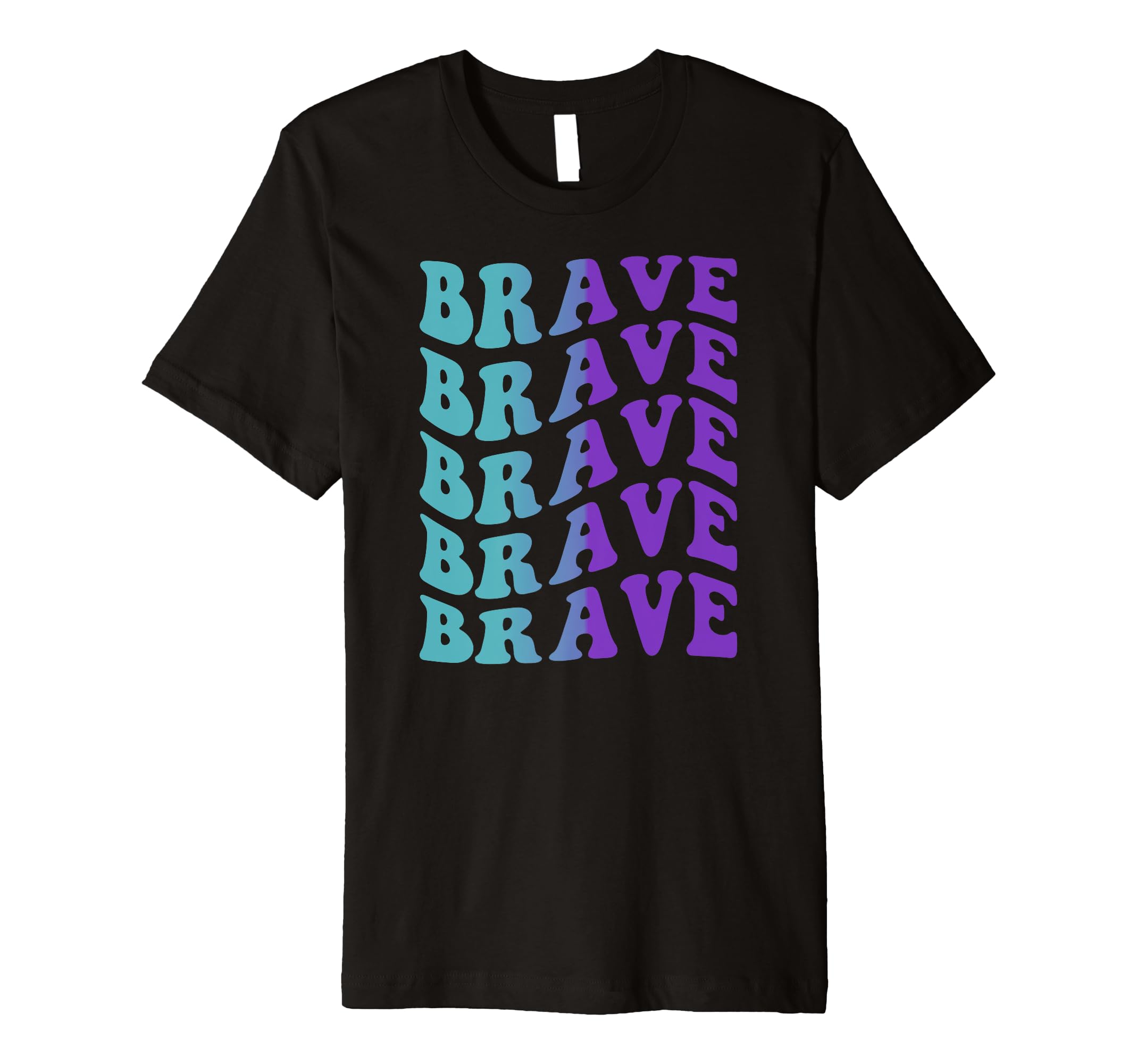 Brave Self Care T-Shirt - Minimalist Print for Adults - T-Shirt, Sweatshirt, Hoodie