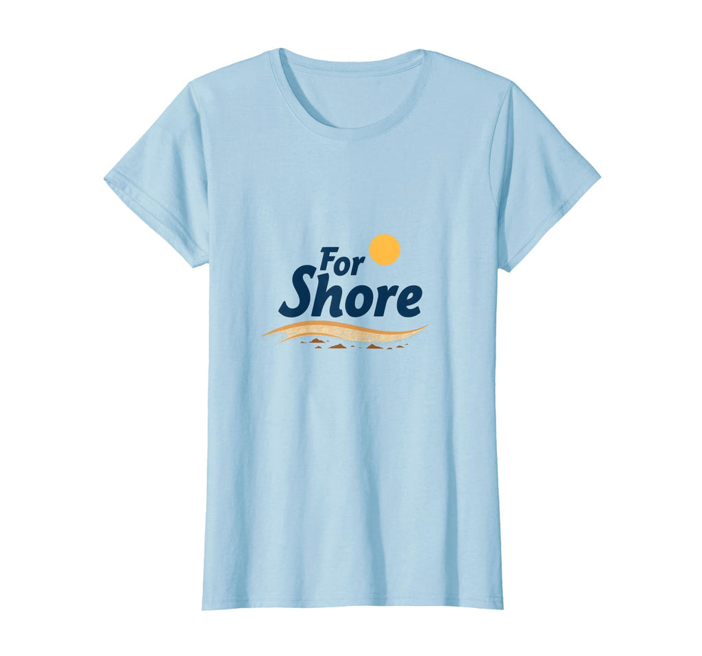 Shore Sunny Beach Coastal Typography T-Shirt - Graphic Print for Adults - T-Shirt, Sweatshirt, Hoodie