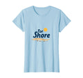 Shore Sunny Beach Coastal Typography T-Shirt - Graphic Print for Adults - T-Shirt, Sweatshirt, Hoodie