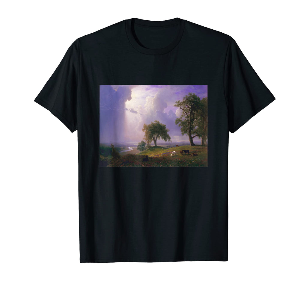 Albert Bierstadts California Spring T-Shirt - Streetwear Style Men Women - T-Shirt, Sweatshirt, Hoodie