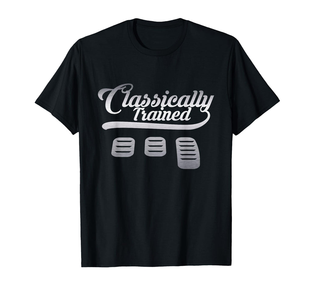 Classically Trained Dimmer Manual Car T-Shirt - Trendy Graphic for Adults - T-Shirt, Sweatshirt, Hoodie