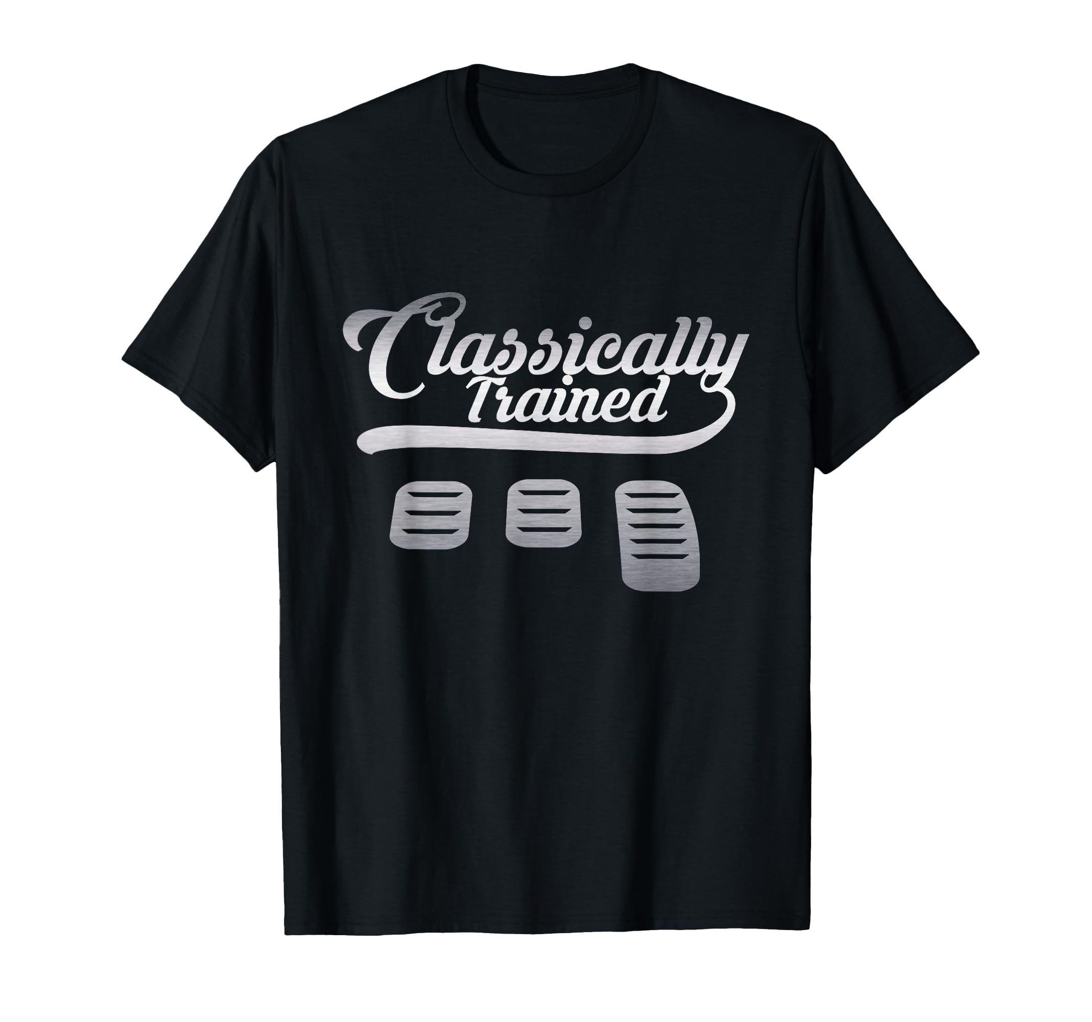 Classically Trained Dimmer Manual Car T-Shirt - Trendy Graphic for Adults - T-Shirt, Sweatshirt, Hoodie
