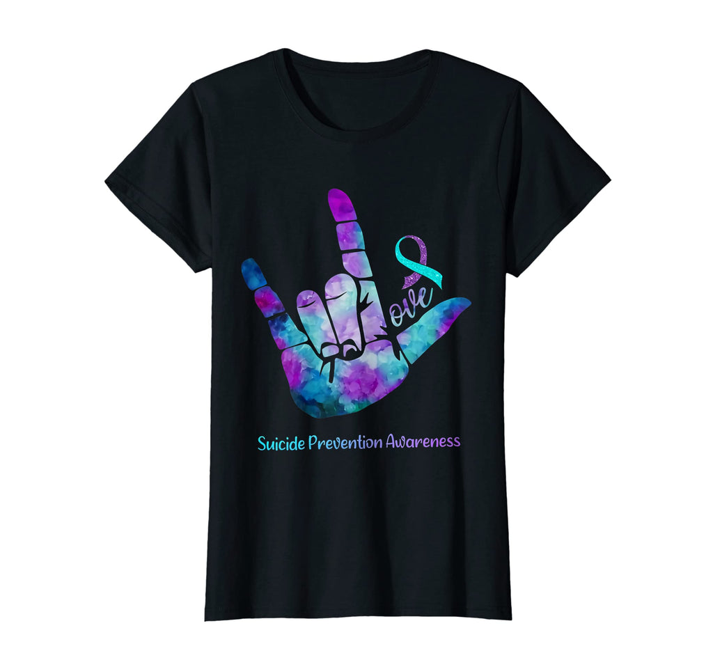 Womens Love Heart Suicide Prevention T-Shirt - Graphic Print Men Women - T-Shirt, Sweatshirt, Hoodie
