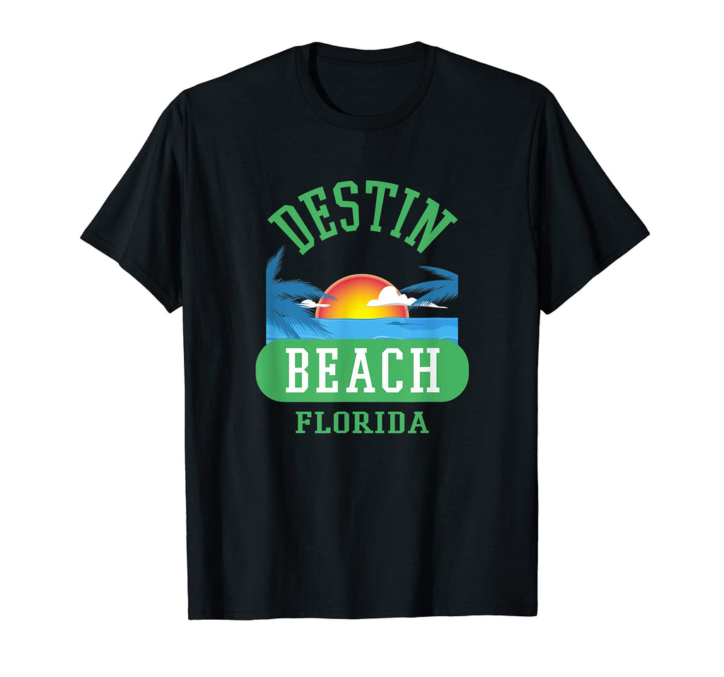 Destin Beach Florida Sunset Mens Womens T-Shirt - Novelty Apparel Men Women - T-Shirt, Sweatshirt, Hoodie