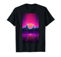 Synthwave City Retrowave 80S T-Shirt - Casual Everyday Wear Men Women - T-Shirt, Sweatshirt, Hoodie
