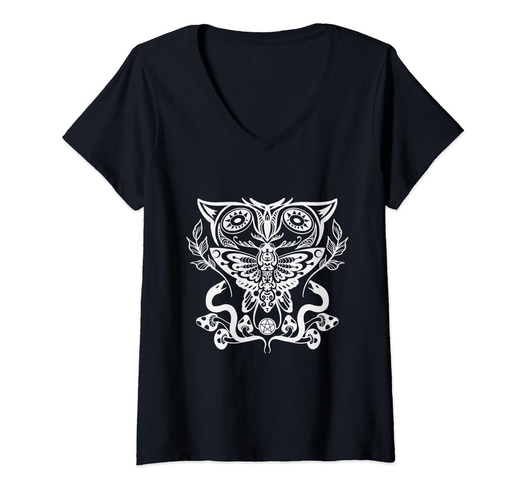 Womens Mystical Moth Goth Horror T-Shirt - Streetwear Style Men Women - T-Shirt, Sweatshirt, Hoodie