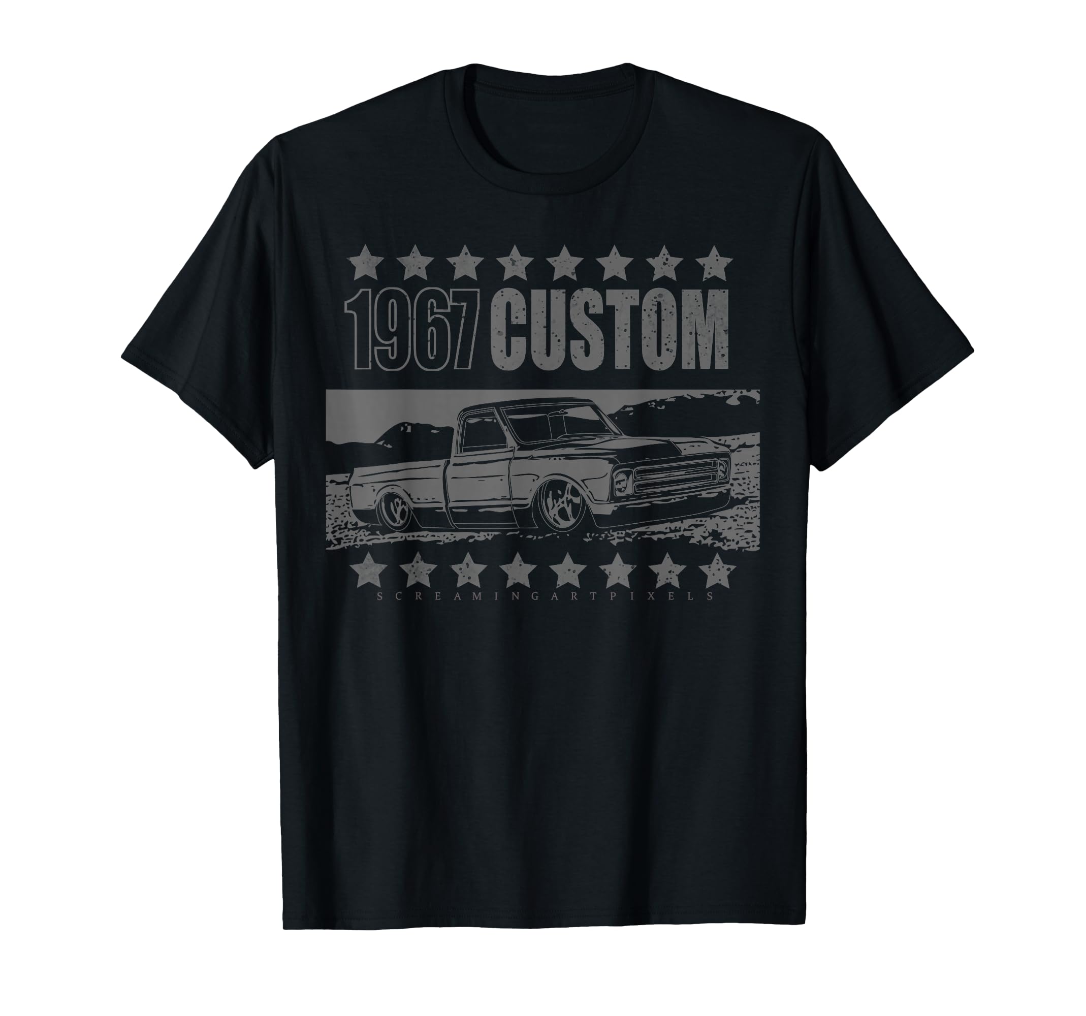 1967 Custom C10 Truck C10 Truck T-Shirt - Aesthetic Graphic Unisex - T-Shirt, Sweatshirt, Hoodie