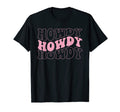 Groovy Howdy Southern Western T-Shirt - Minimalist Print for Adults - T-Shirt, Sweatshirt, Hoodie