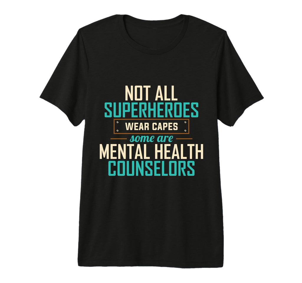 Mental Health Counselor Superheroes T-Shirt - Aesthetic Graphic for Adults - T-Shirt, Sweatshirt, Hoodie
