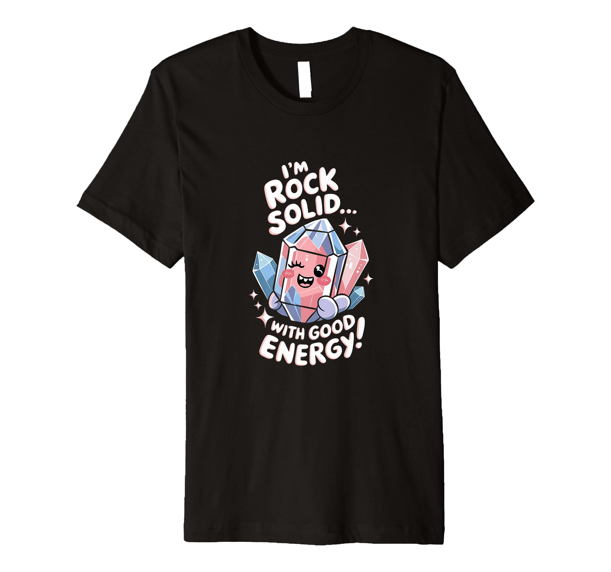 Healing Stone Crystals Energy Spiritual T-Shirt - Trendy Graphic Men Women - T-Shirt, Sweatshirt, Hoodie