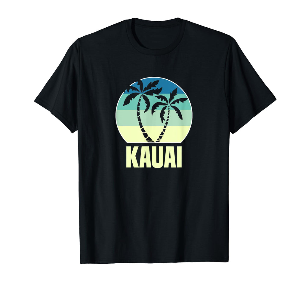 Kauai Sunset Palm Tree T-Shirt - Novelty Apparel Unisex - T-Shirt, Sweatshirt, Hoodie