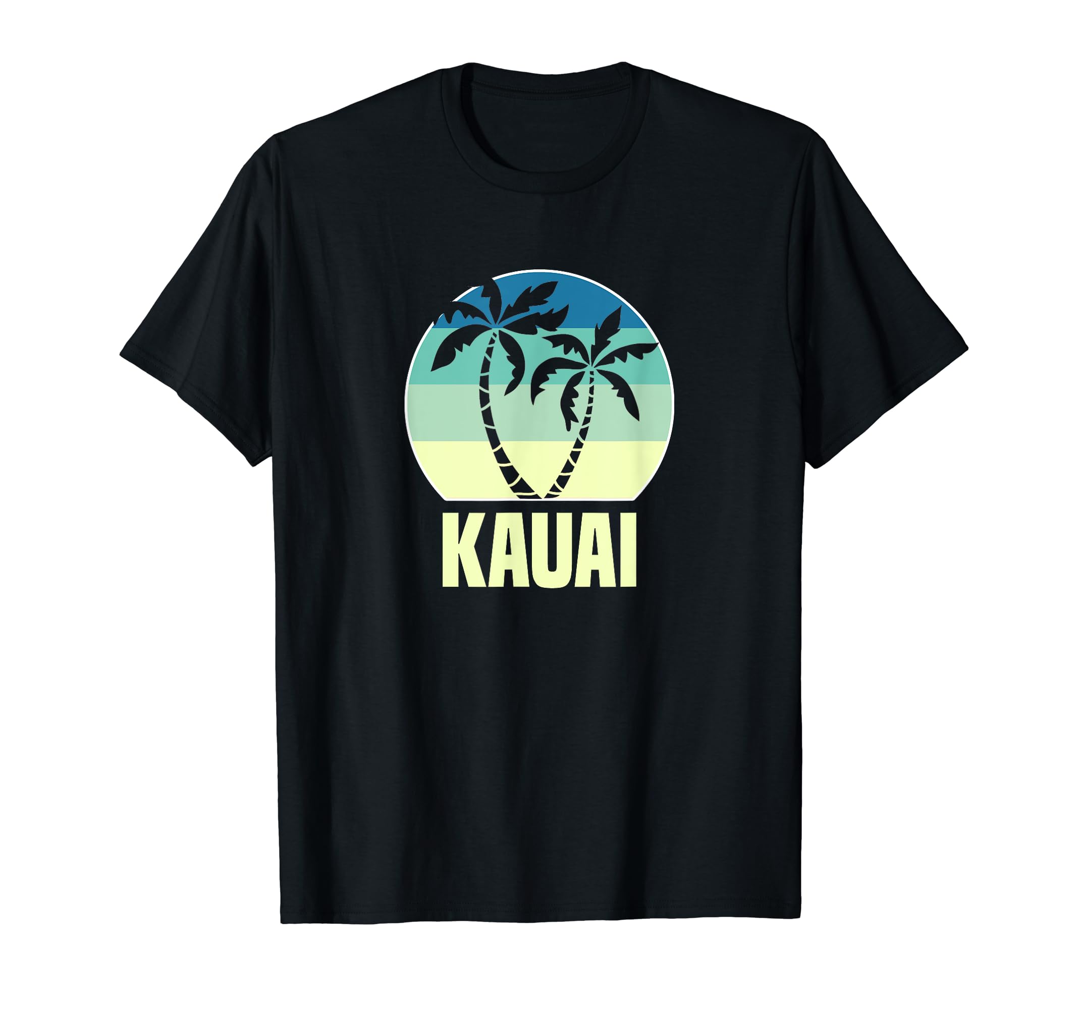 Kauai Sunset Palm Tree T-Shirt - Novelty Apparel Unisex - T-Shirt, Sweatshirt, Hoodie