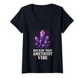 Womens Amethyst Addict Healing T-Shirt - Minimalist Print for Adults - T-Shirt, Sweatshirt, Hoodie