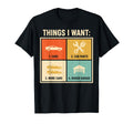 Things I Want Car Parts Enthusiast Auto T-Shirt - Trendy Graphic Unisex - T-Shirt, Sweatshirt, Hoodie