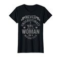 Never Underestimate Motorcycle Funny T-Shirt - Minimalist Print for Adults - T-Shirt, Sweatshirt, Hoodie
