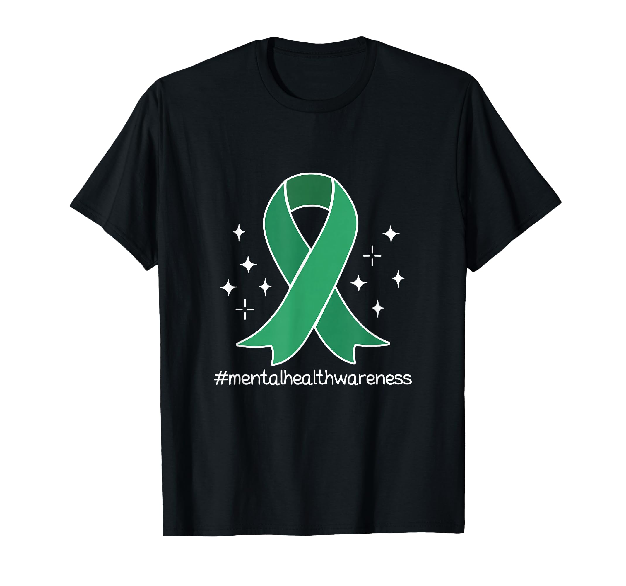 Mental Health Ribbon And Awareness Sweatshirt - Trendy Graphic for Adults - T-Shirt, Sweatshirt, Hoodie